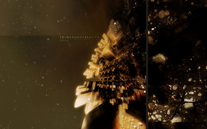 Thin edge of reality